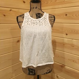 Aeropostale White Tank Top XS